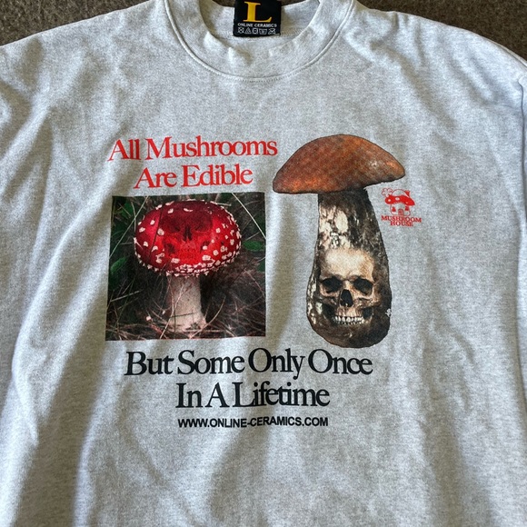 Online Ceramics Gray Graphic Sweater - Picture 3 of 4